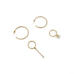 Arracadas Vida Doradas