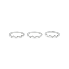 Anillo Ciclo Plateado