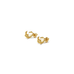 Aretes Garra Dorado