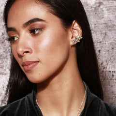 Aretes Hojitas Escaladoras