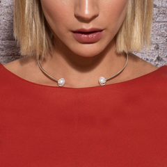 Choker Garra Perlas