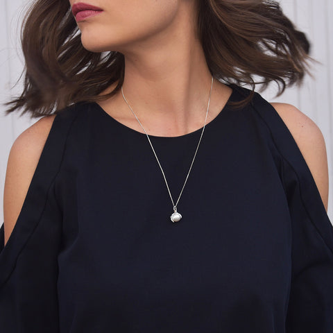 Claw Necklace - Model View - DoMo Jewelry