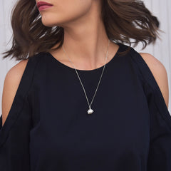 Claw Necklace - Model View - DoMo Jewelry