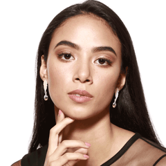 Aretes Escarabajo con Zafiros