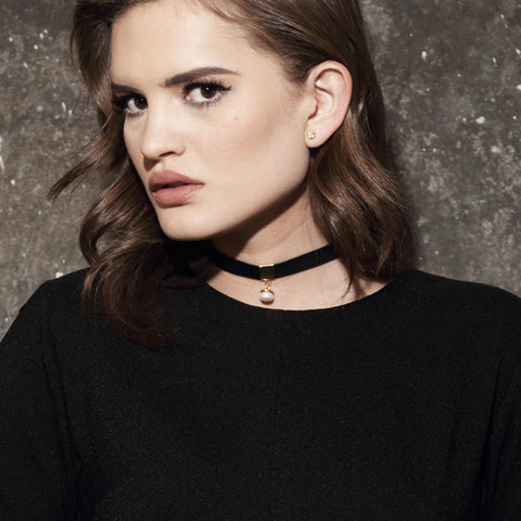 Gargantilla Impress Dorada